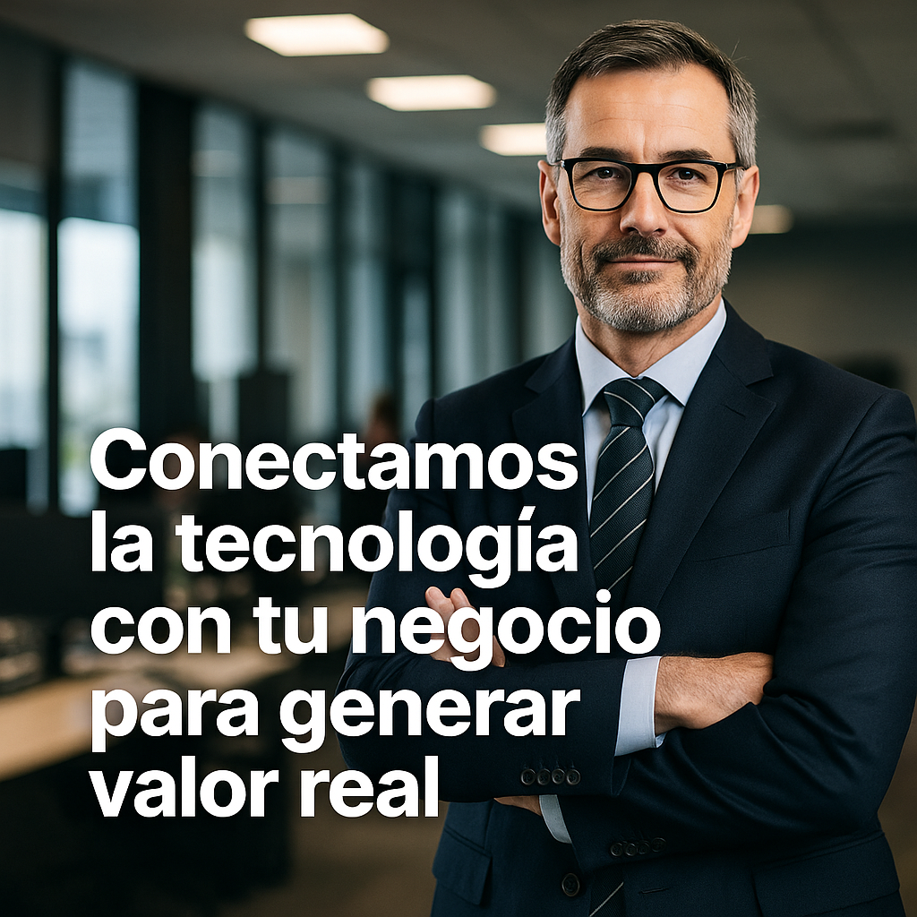 Representación de consultoría TI y procesos de negocio